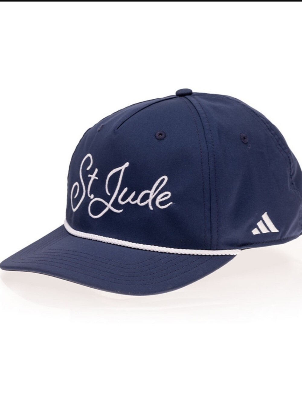 NWOT Adidas Golf St. Jude Sustainable Snapback Performance Rope Hat - OSFM Navy